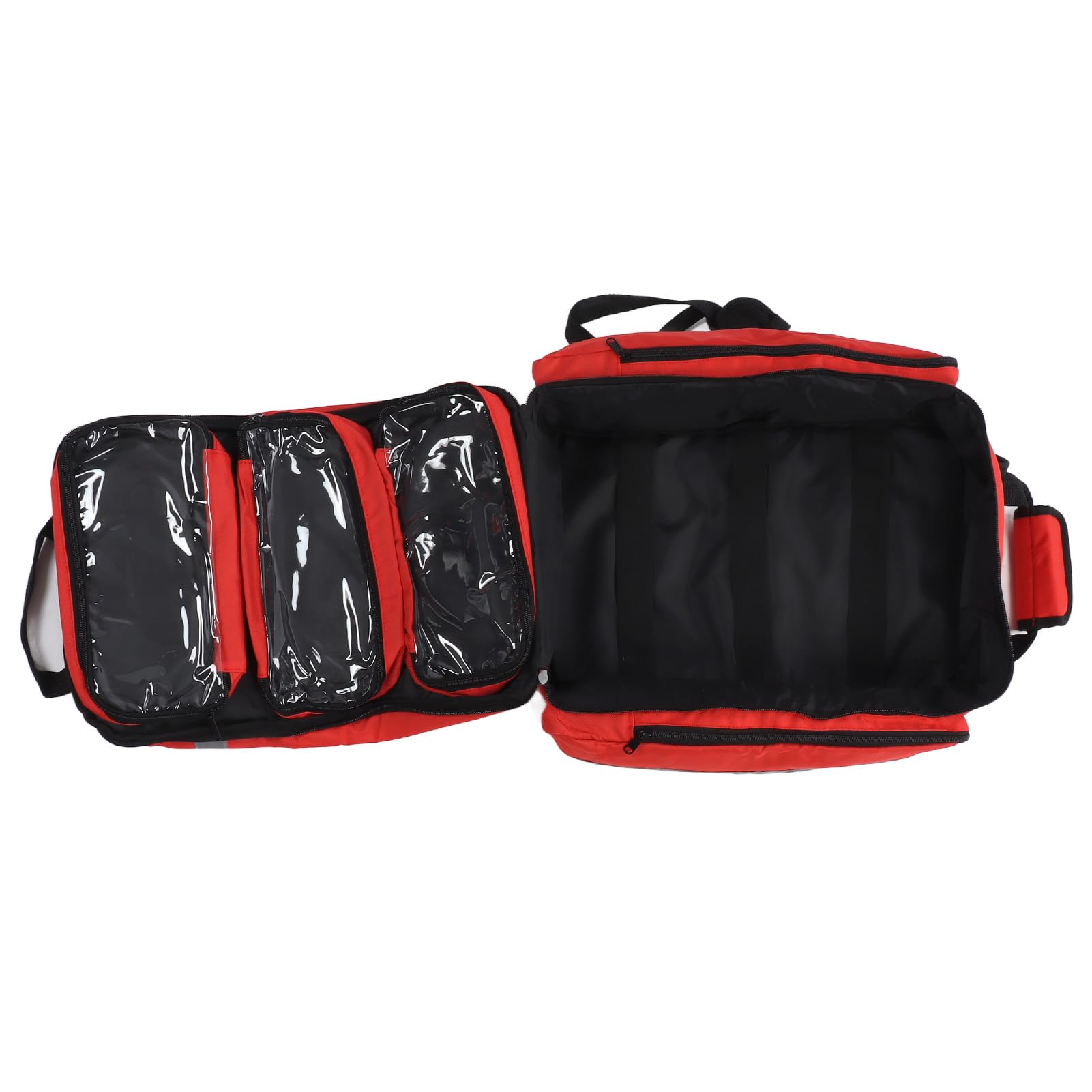 GOTOTOP Outdoor First Aid Bag, First Aid Backpack, Emergency Trauma Bag, Large Capacity, For Camping, Cycling, Hiking, Daycare Outdoors 14.2 X 7.9 X 17.3in