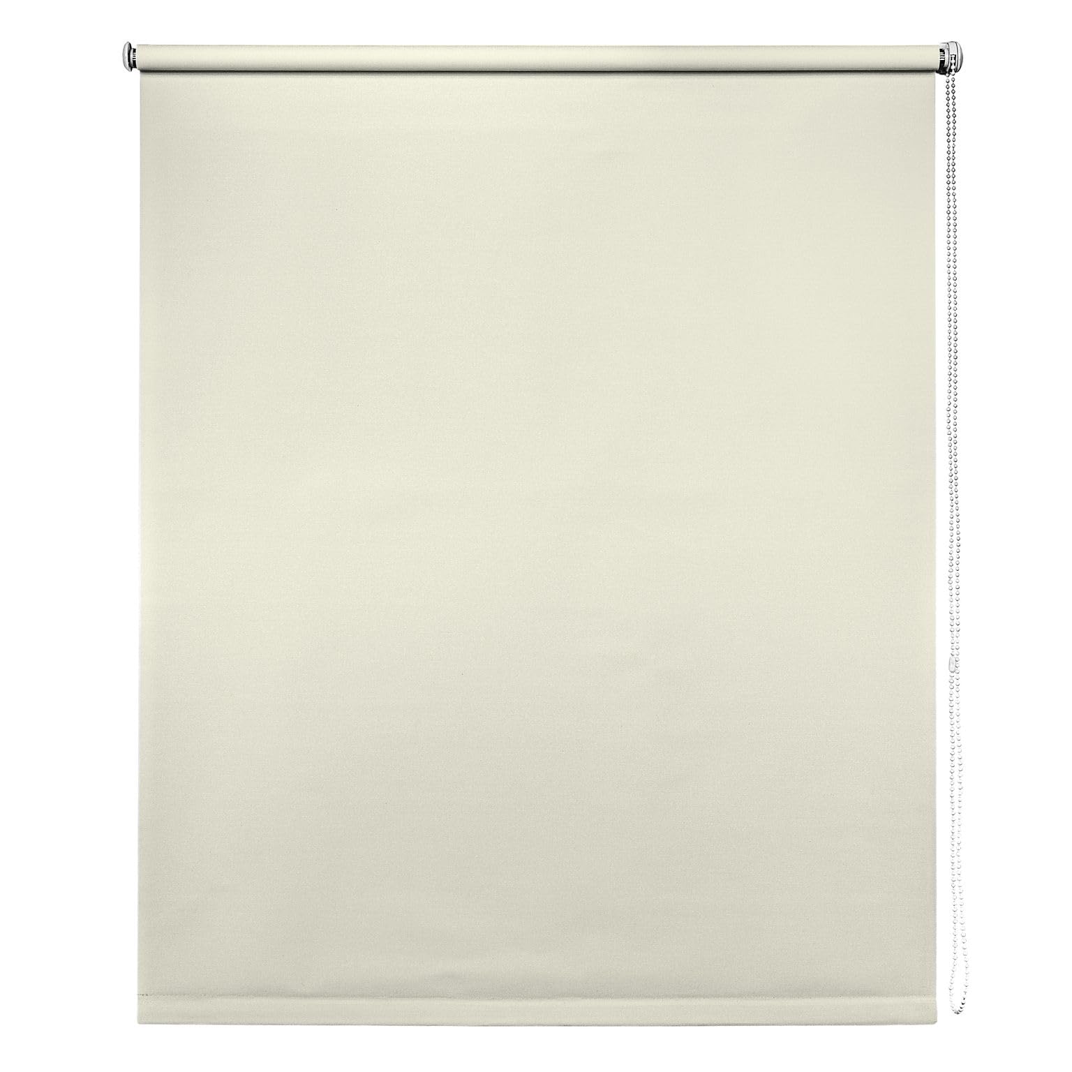 Newedgeblinds Cream Trimmable Thermal Blackout Roller Blinds - 110Cm