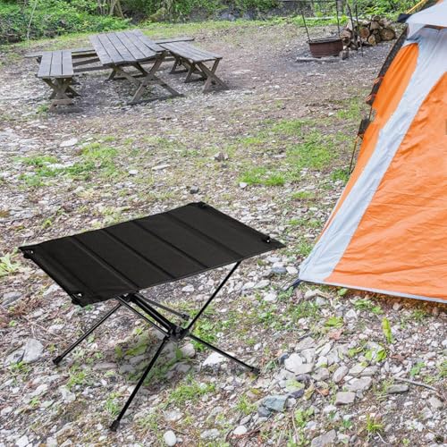Table pliante extérieure camping avec sac de transport compacte