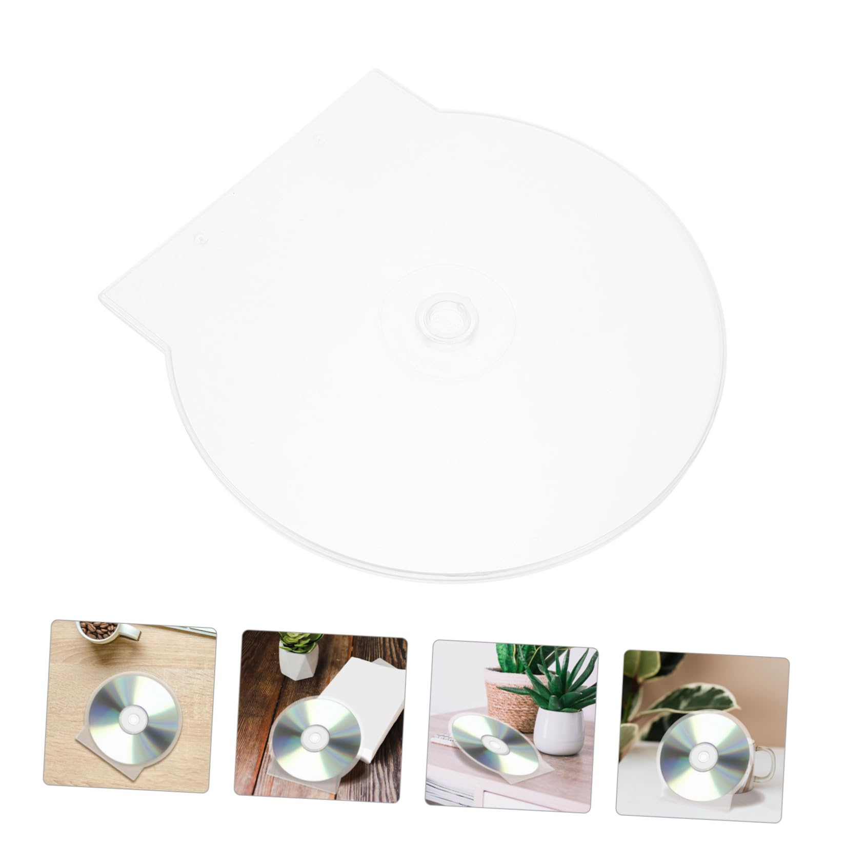 Custodia CD Spessa Design Raffinato per Archiviazione Dvd e Dischi 50pezzi