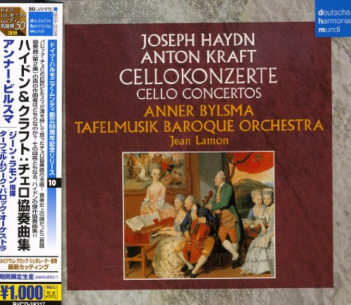 ハイドン/クラフト:チェロ協奏曲集/アンナー ビルスマ,ジーン ラモン,ターフェルムジーク バロック管弦楽