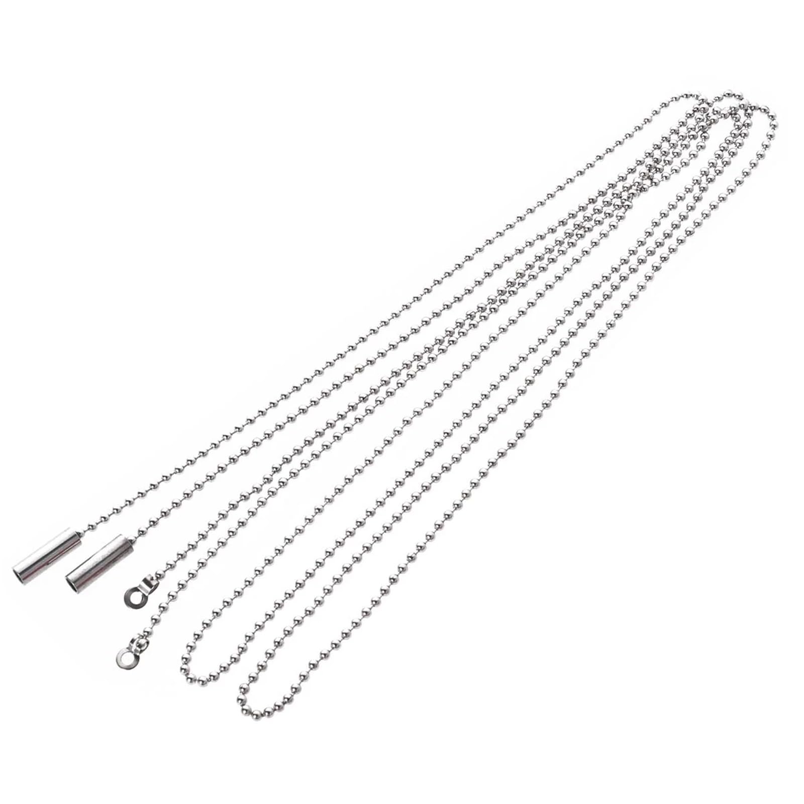 Gwyzax Ceiling Fan Pull Chain Extension 6Pcs Ceiling Fan Pull Chain Switch Retro Lighting Accessories Silver