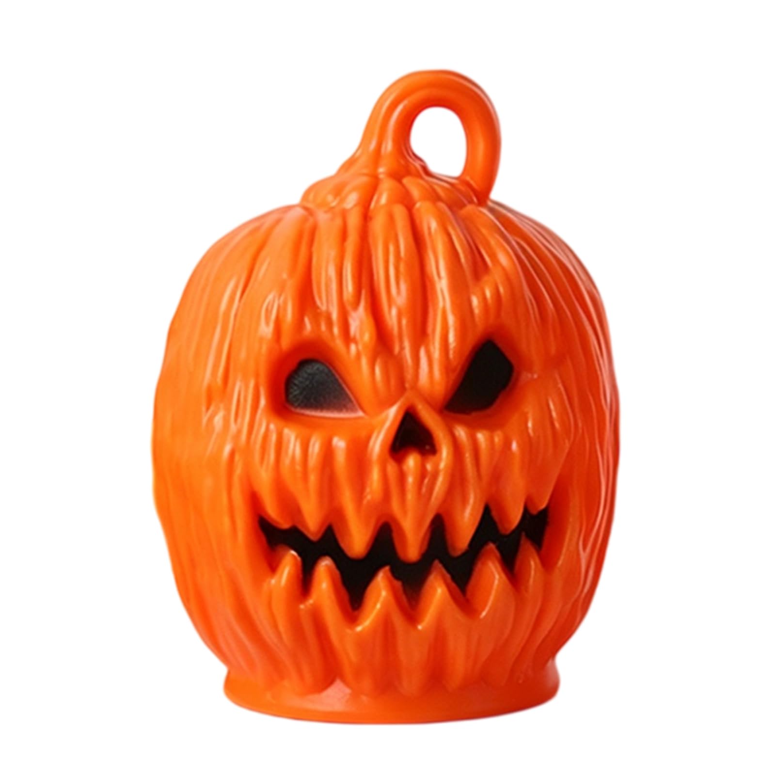 RetroNest Halloween Pumpkin Lantern Light,Battery Operated Decorative Lamp with 3D Skeleton Design,Spooky Lighted Resin Statue for Indoor Outdoor Home Porch Decor Small A