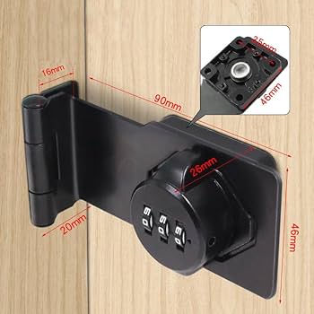 ルッキ様お取り置き３点 Amazon | LOYELEY ドアロック 部屋鍵後付け 3桁ダイヤル式 鍵