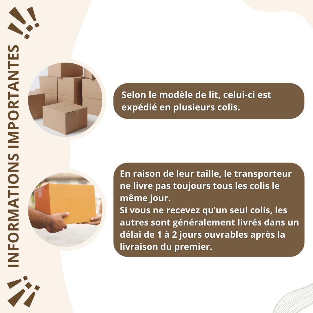 Lit Enfant 180x140 cm – Lit Montessori au Sol avec Haute Barrière 73cm et Barrière Amovible - Bois Blanc avec Surface Lisse - Parfait pour Garçons et Filles Crazy Johnny