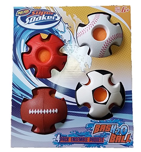 Nerf Super Soaker Bash 20 Ball (4 pack)