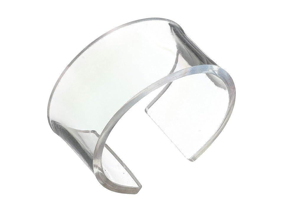 

Steve Madden Large Chunky Acrylic Bangle (Clear) Bracelet