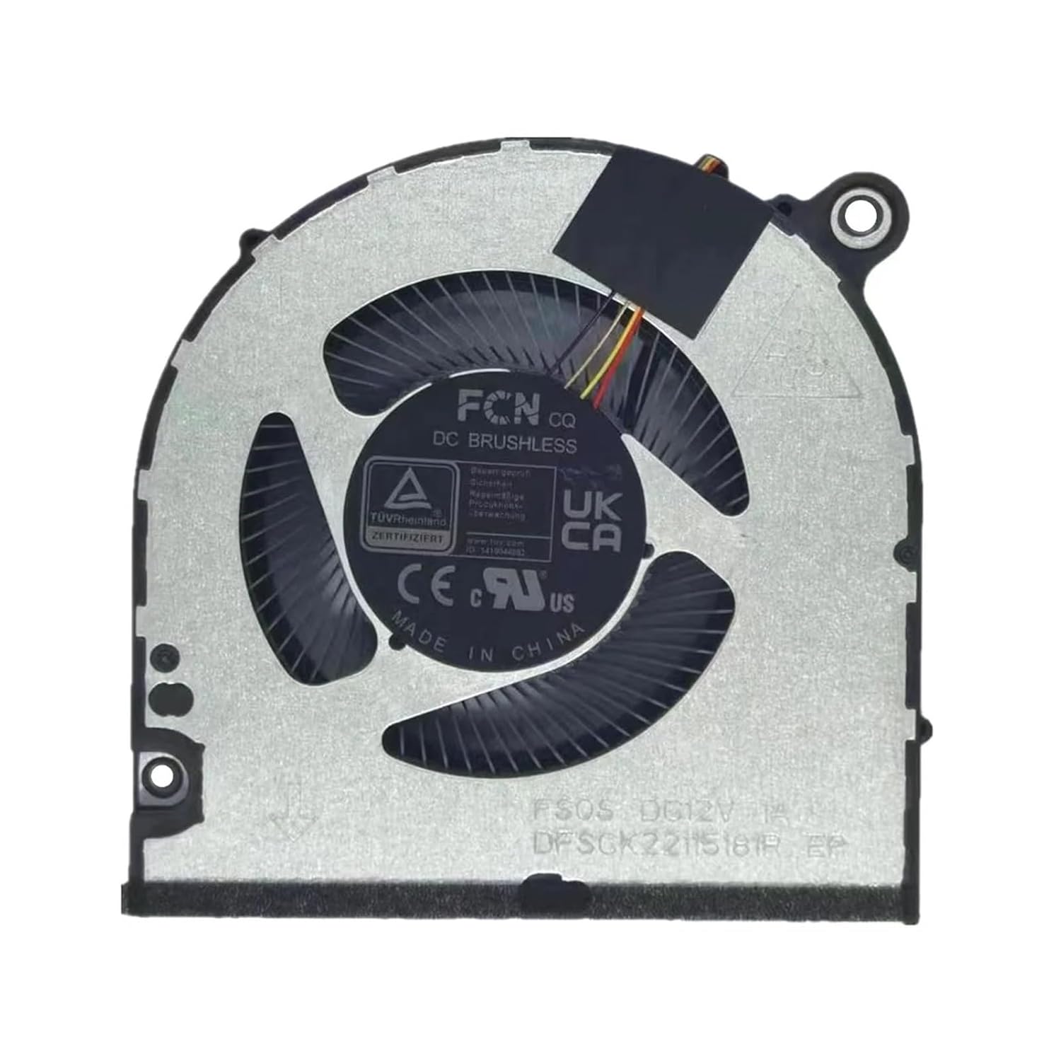 Laptop CPU + GPU Cooling Fan for V 15 ANV15-51 ANV15-51-532J N23Q22 Series DFSCK22115181R FS0S DFSCL12E16486N FS0(CPU Fan)