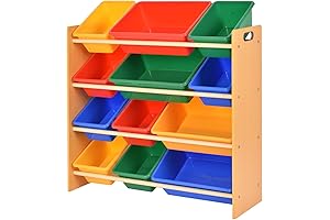 Costzon Toy Storage Organizer: Perfect for Kids' Playroom and Activity Center Organization