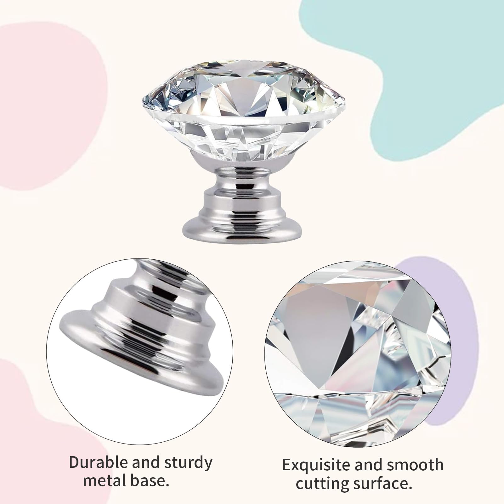 Gurfzcyuoo Crystal Knobs - Image 4