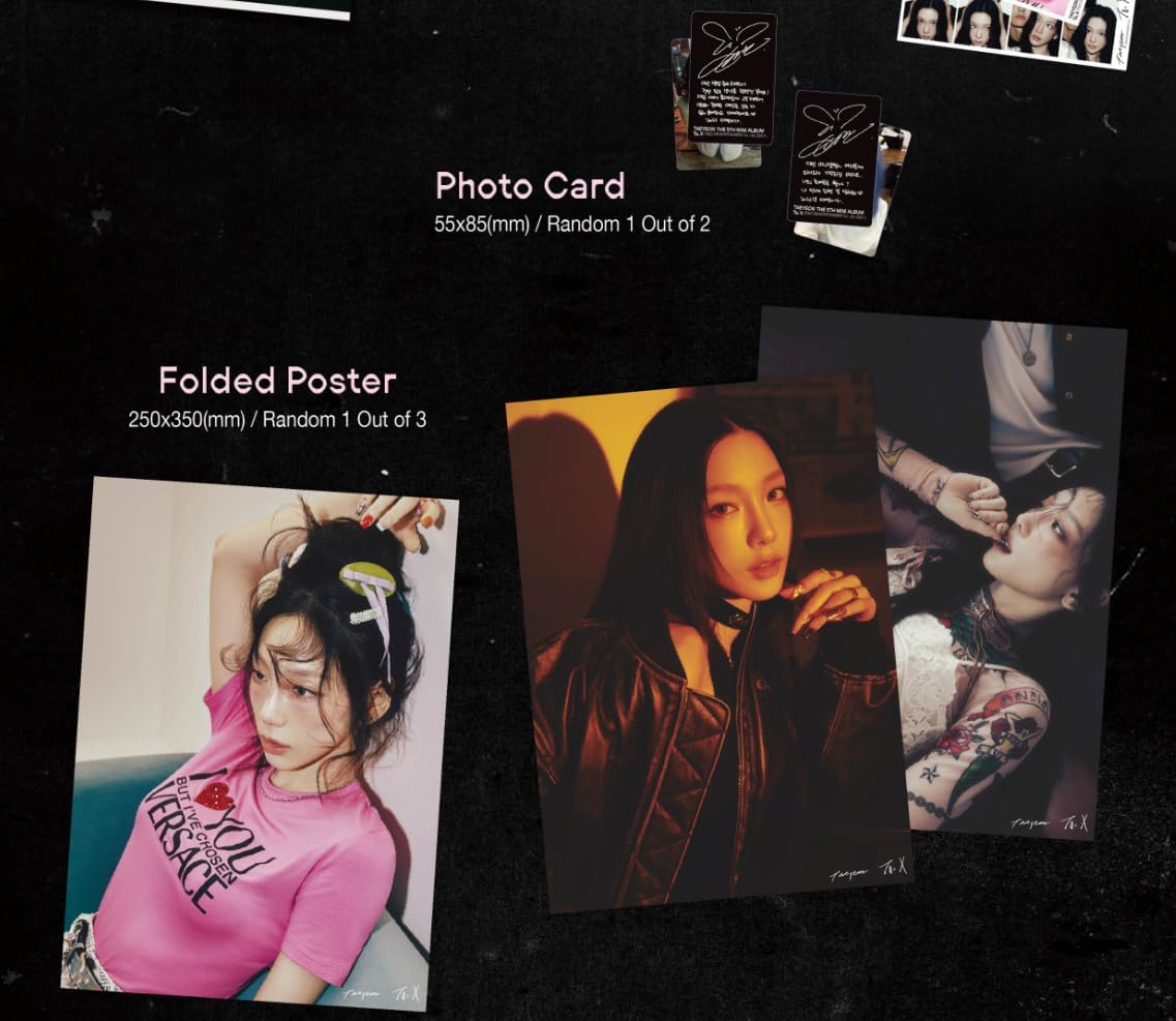 TAEYEON To. X 5th Mini Album 3 Ver Set (Ship by DHL)