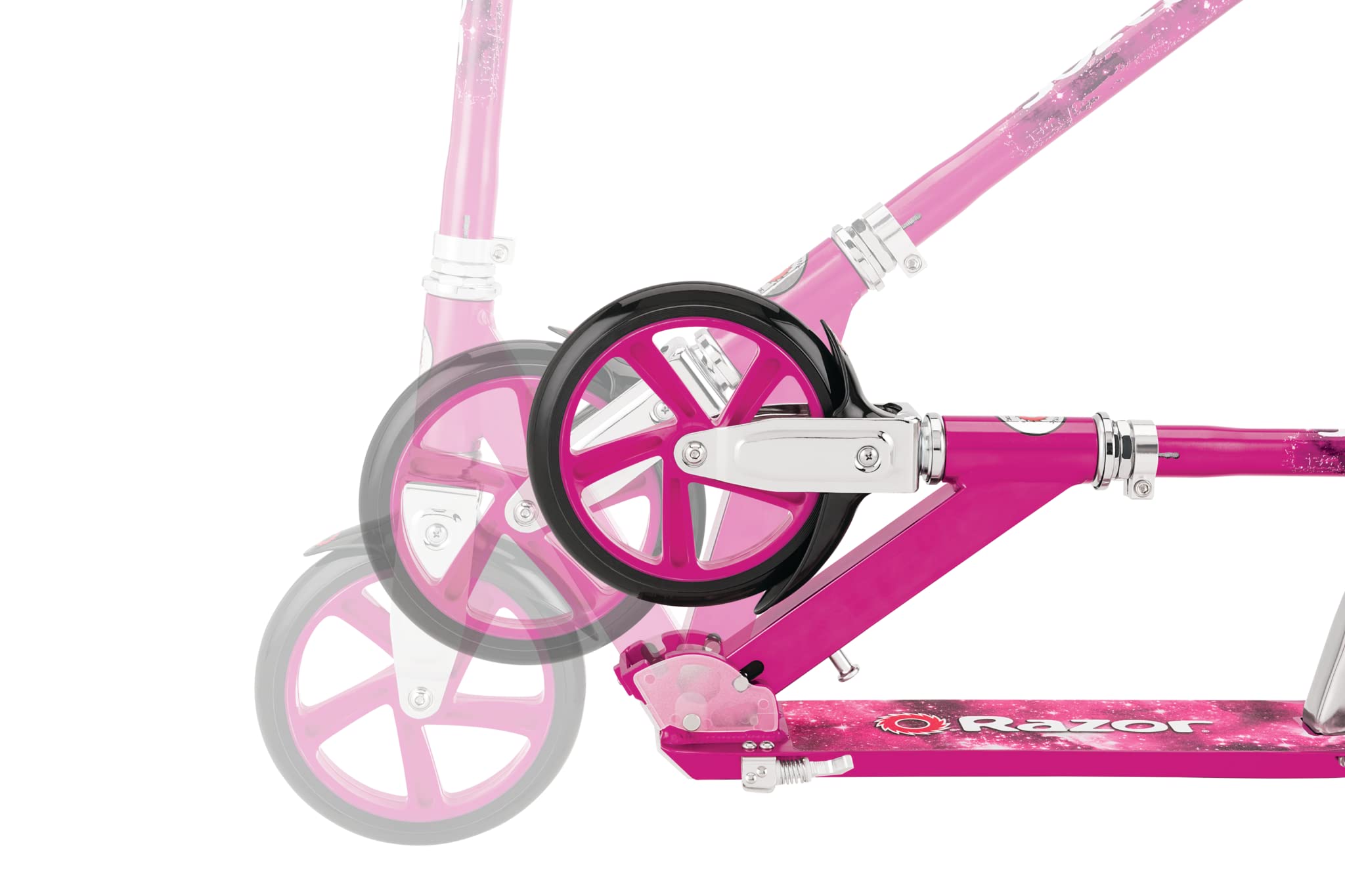 Razor A5 Lux Scooter, Silver, monopattino