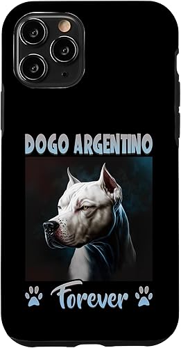 Vista 22 de Funda para iPhone 12 Pro Max Dogo Argentino Forever Dog Owner Dogo Argentino