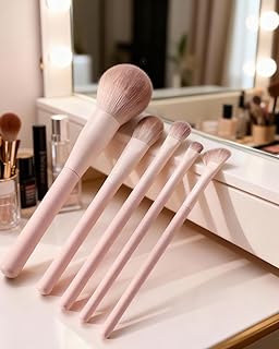 Juego de brochas de maquillaje de 5 PCS para ...