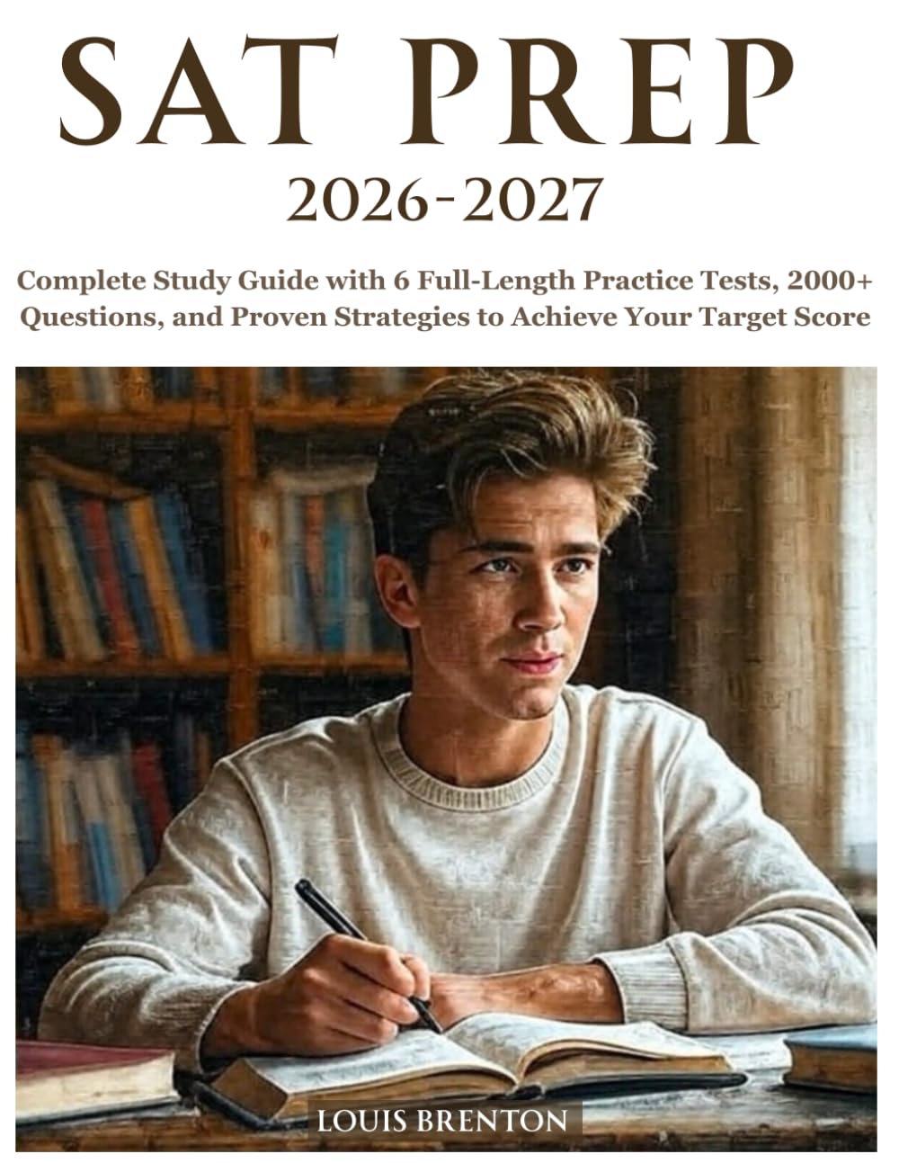 SAT Prep 2026-2027: Complete Study Guide with 6 Full-Length Practice Tests, 2000+ Questions, and Proven Strategies to Achieve Your Target Score