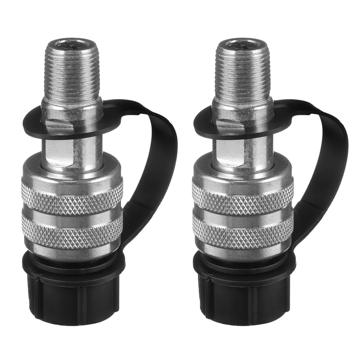 Acoplador hidráulico rápido 3/8 con rosca industrial para mangueras y gatos hidráulicos