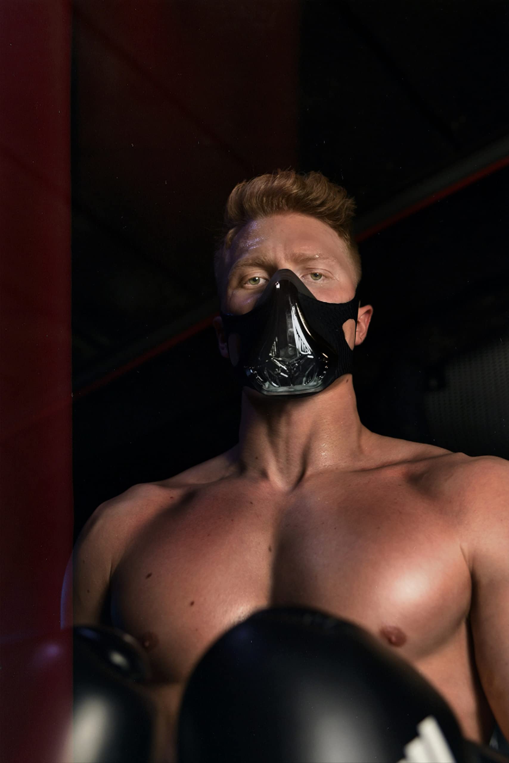 Beastmode Maschera da allenamento – Maschera di resistenza respiratoria per una maggiore resistenza, muscoli respiratori più forti aumenta le prestazioni durante l'allenamento e la competizione