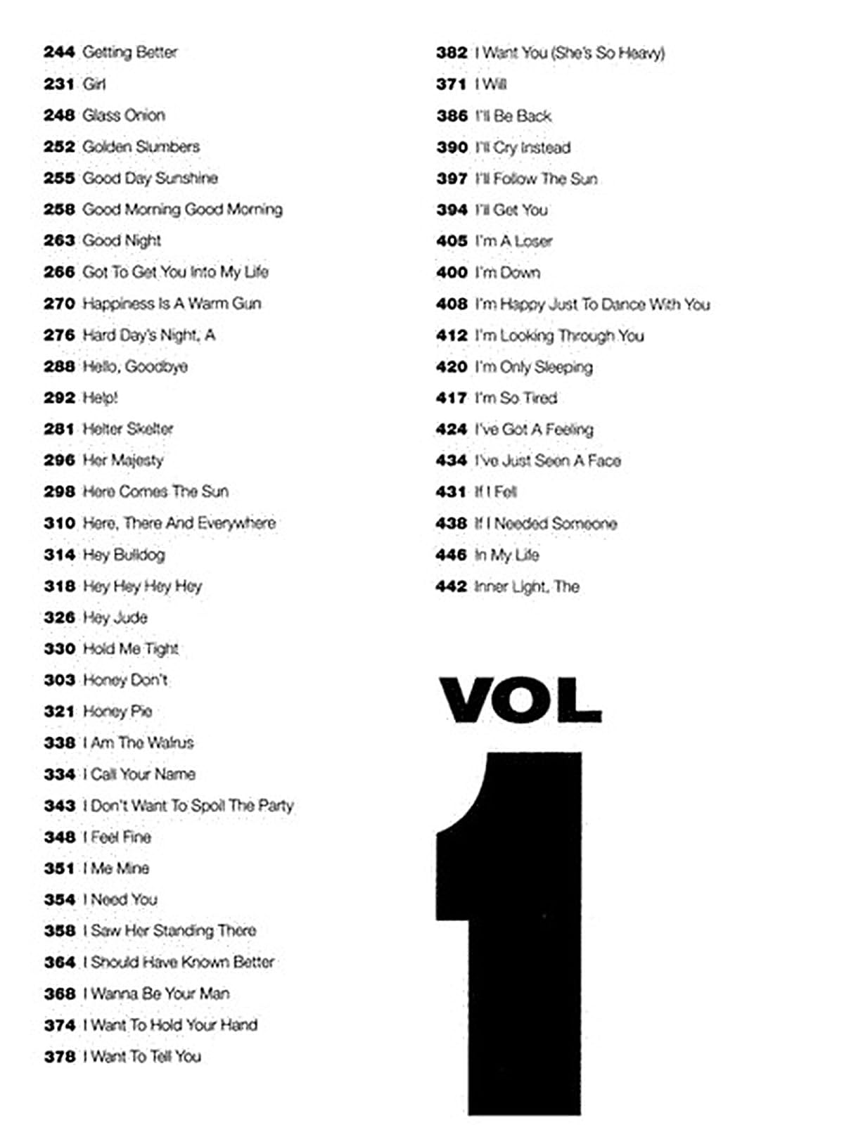 The beatles complete - volume 1 piano, voix, guitare: 001 (Complete Beatles)