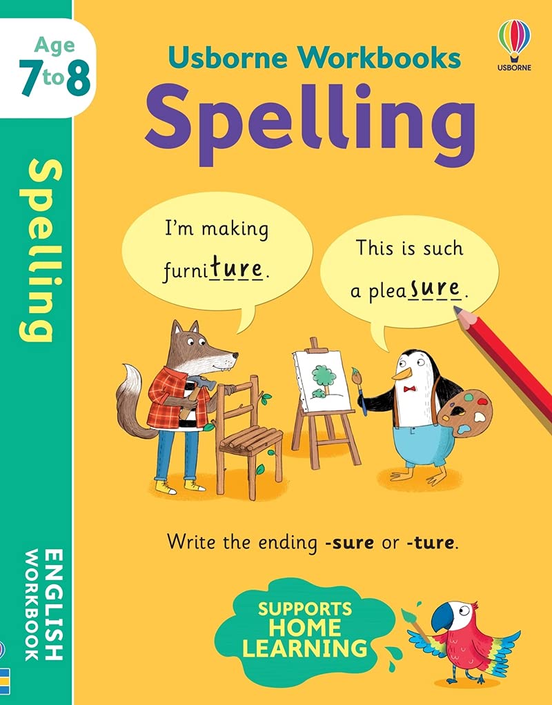 Usborne Publishing Ltd Workbooks Spelling 7-8
