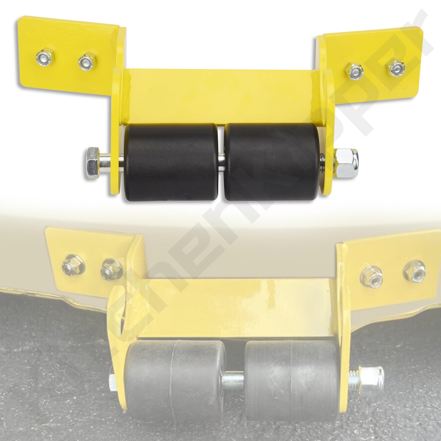 KitchenKipper Kit de reparación de soporte de suspensión frontal para cortacésped John D-eere de 48 pulgadas y 54 pulgadas, se adapta a modelos 445 455 425 (equipado con ruedas)