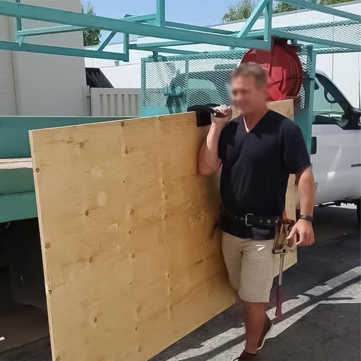 Sarini Portador de Panel de Agarre Fácil, Elevador de Tablero, Soporte de Madera Contrachapada
