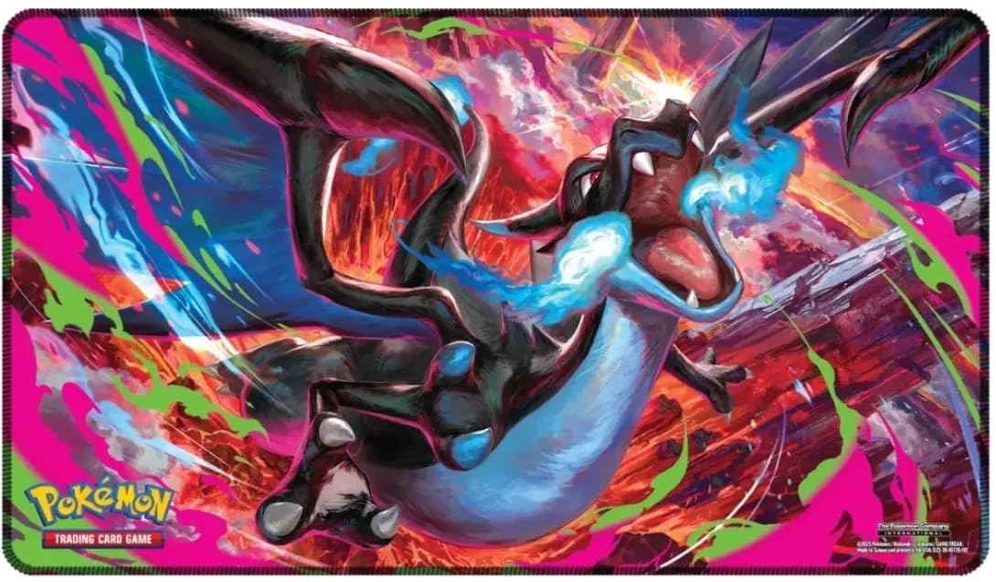 Amazon | メガリザードンプレイマット - メガリザードン X ex ウルトラ