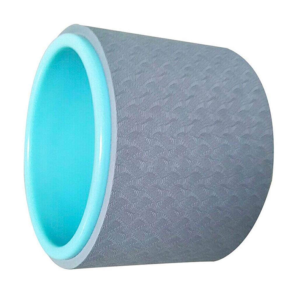 6Pollici Yoga Pilates Circle TPE Yoga Fitness Roller Wheel Strumento di Allenamento per La Schiena Dimagrante Anello Pilates A Forma di Vita Magica