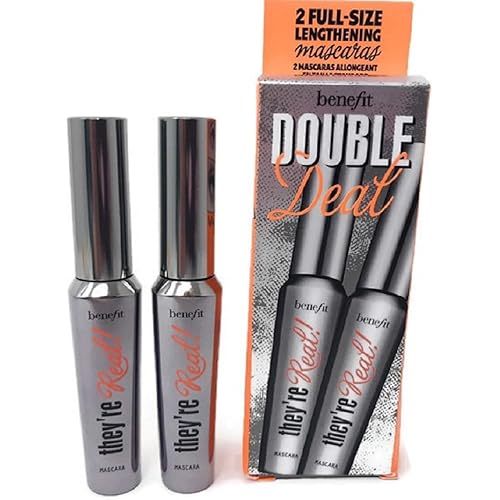 Benefit Double Deal They're Real Mascara - 2pcs 8.5g / 2 full size mascaras
