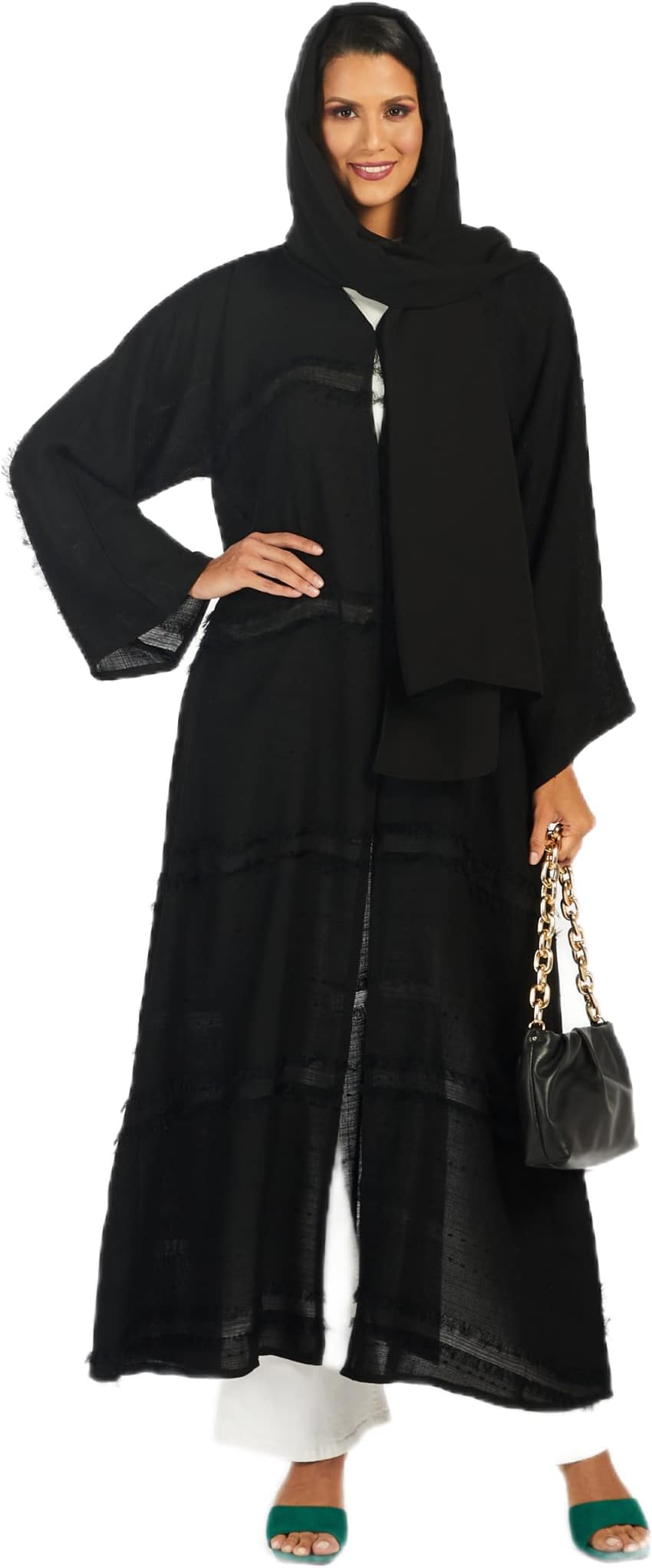 premium abaya-NU715-P