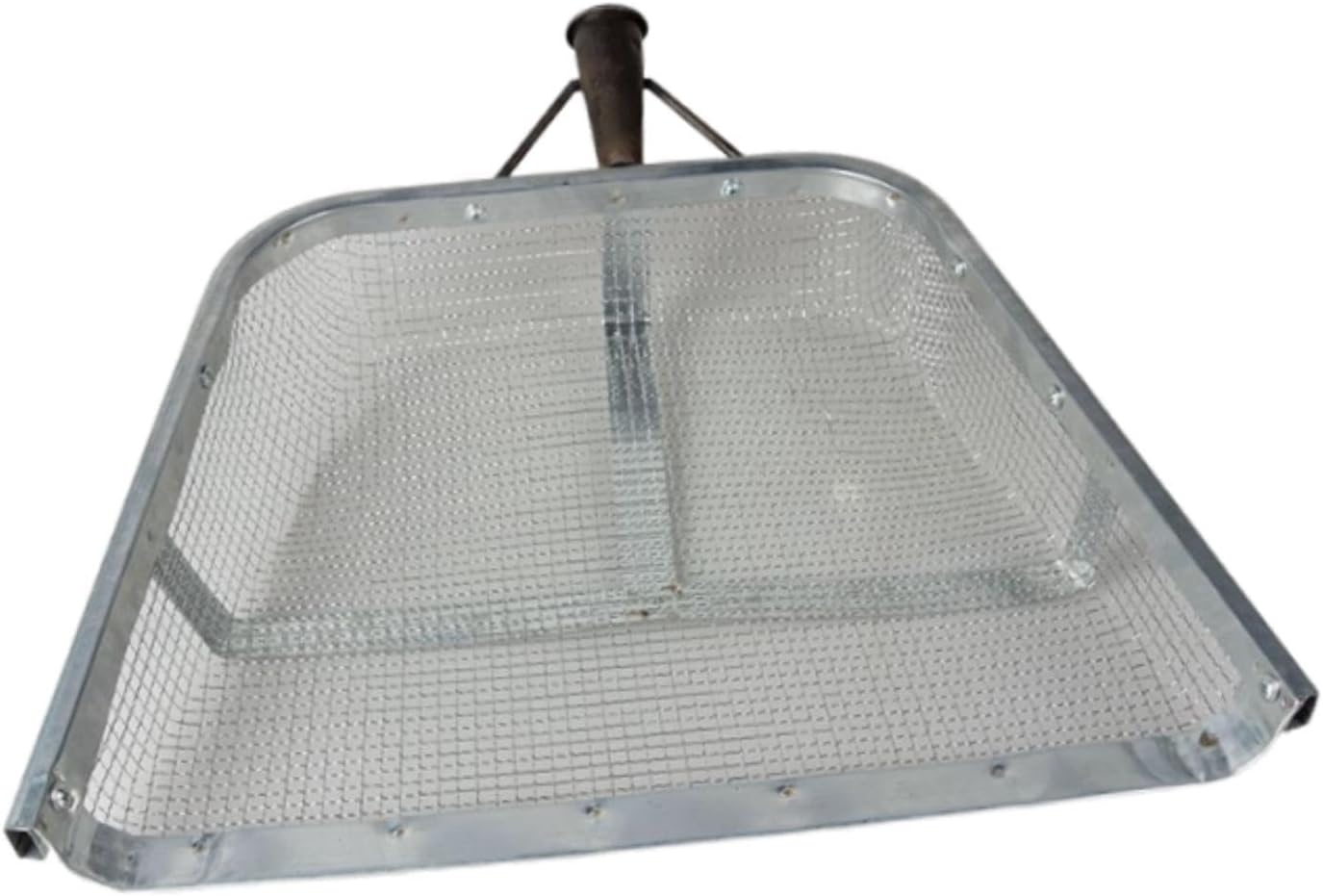 Generic Sieve Trowel Leaking Soil Trowel Easy to Use Household Farming Tool Scooper for Grain Peanut Compost Herbal Corn, 1.2cm Mesh