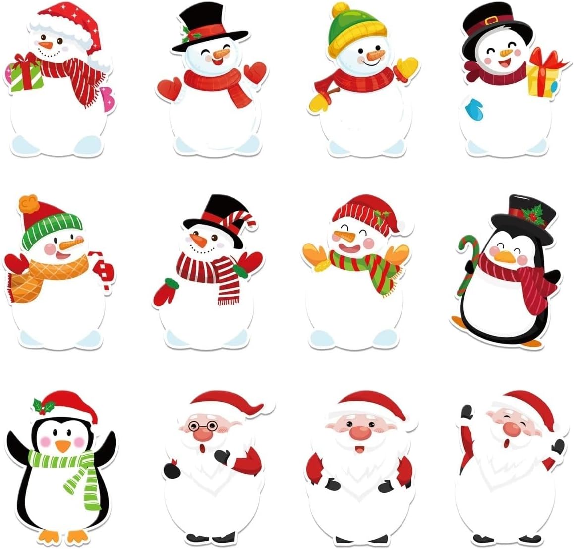 ChristmasMemo Pad Christmas Snowman Stationery Notes Hand Account Stickers Office Cultural Supplies Notes