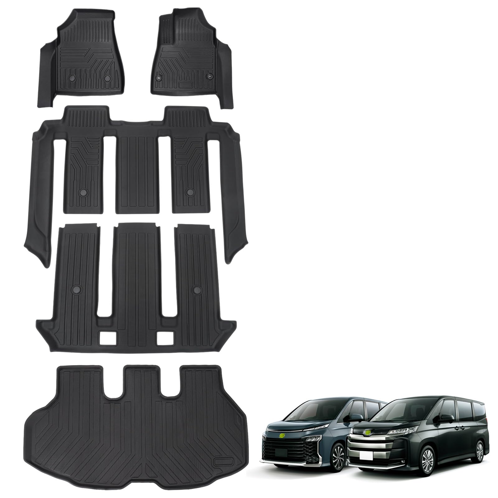 Amazon.co.jp: Jiooy トヨタ 新型 ヴォクシー ノア 90系 フロアマット+