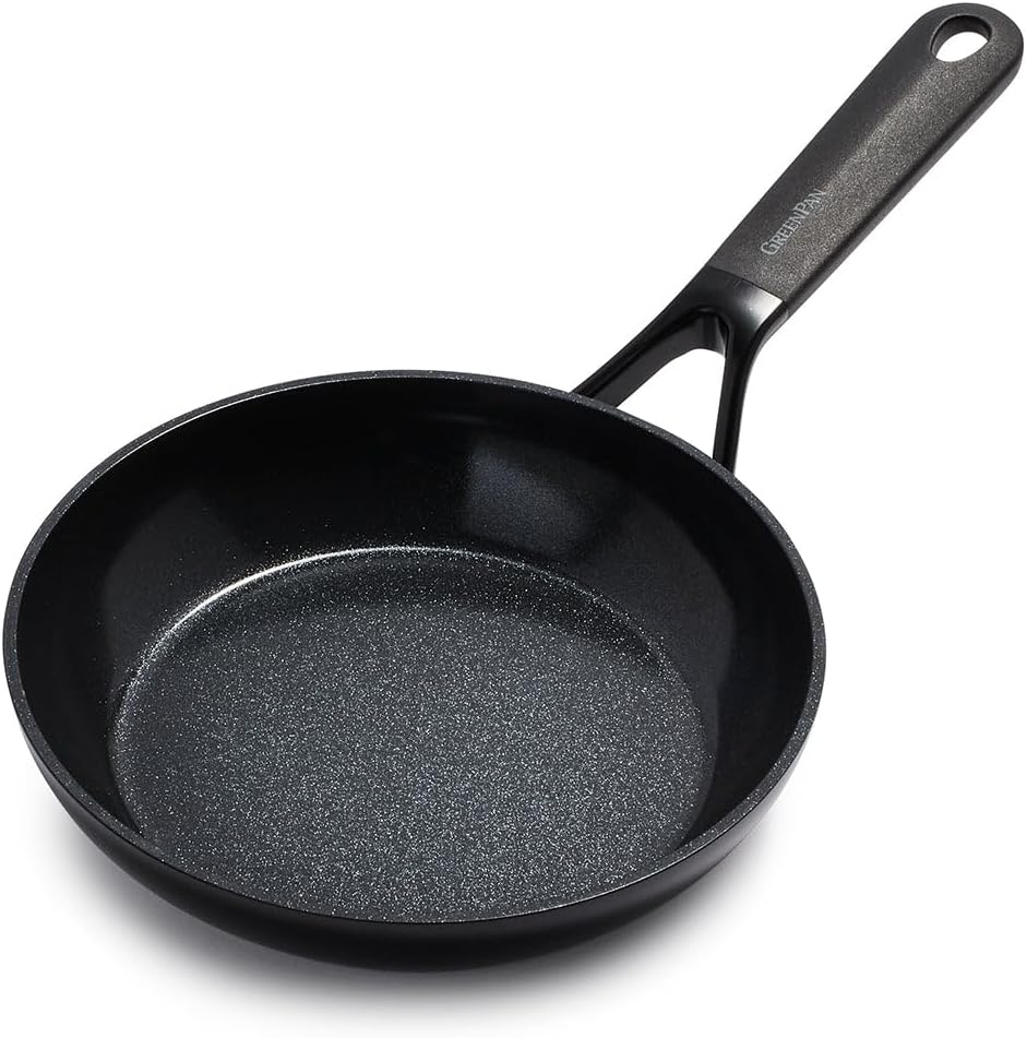 GreenPan SmartShape Healthy Ceramic Nonstick, 11" Frying Pan Skillet, PFAS-Free, Dishwasher Safe, Black