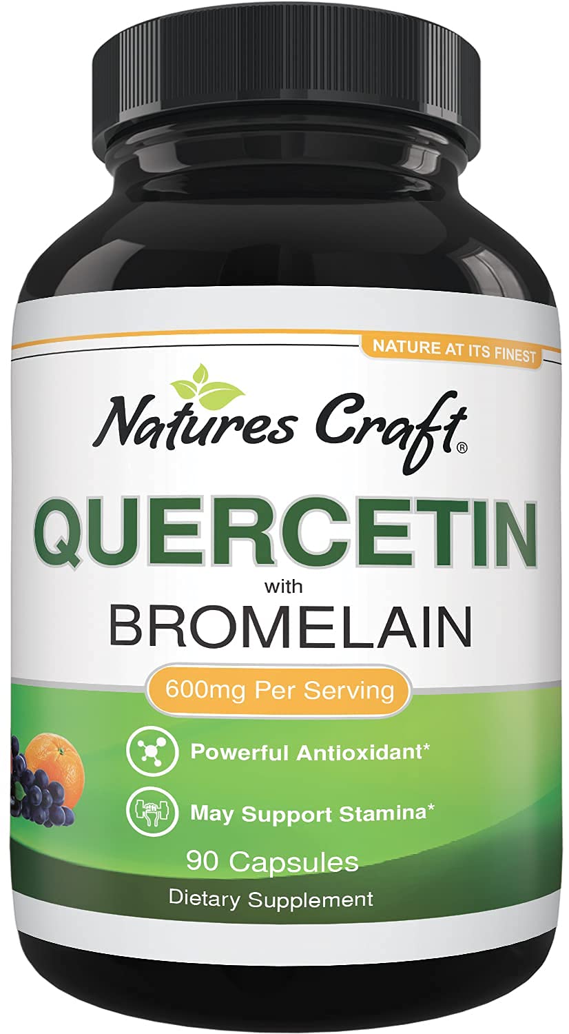 Buy Immune Support Quercetin with Bromelain Supplement Quercetin