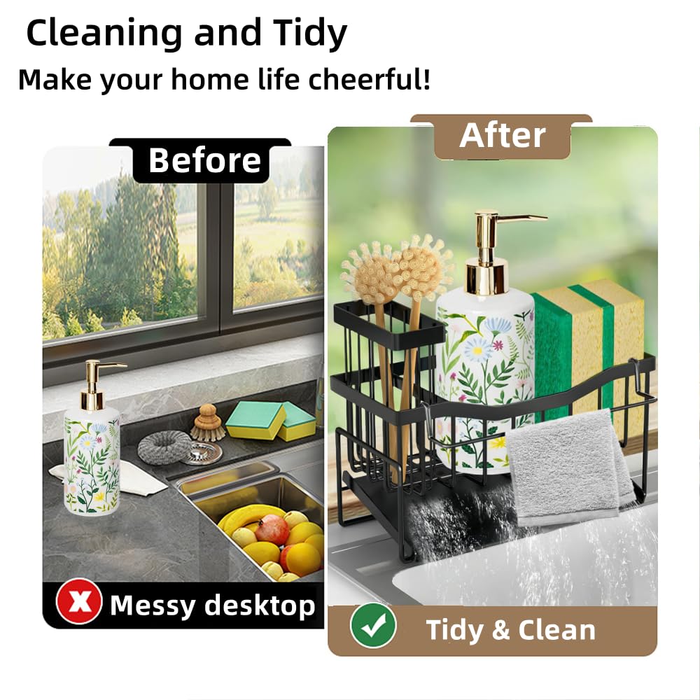 Craftline Metal Tip-Out Tray Cabinet with 3 Tiers