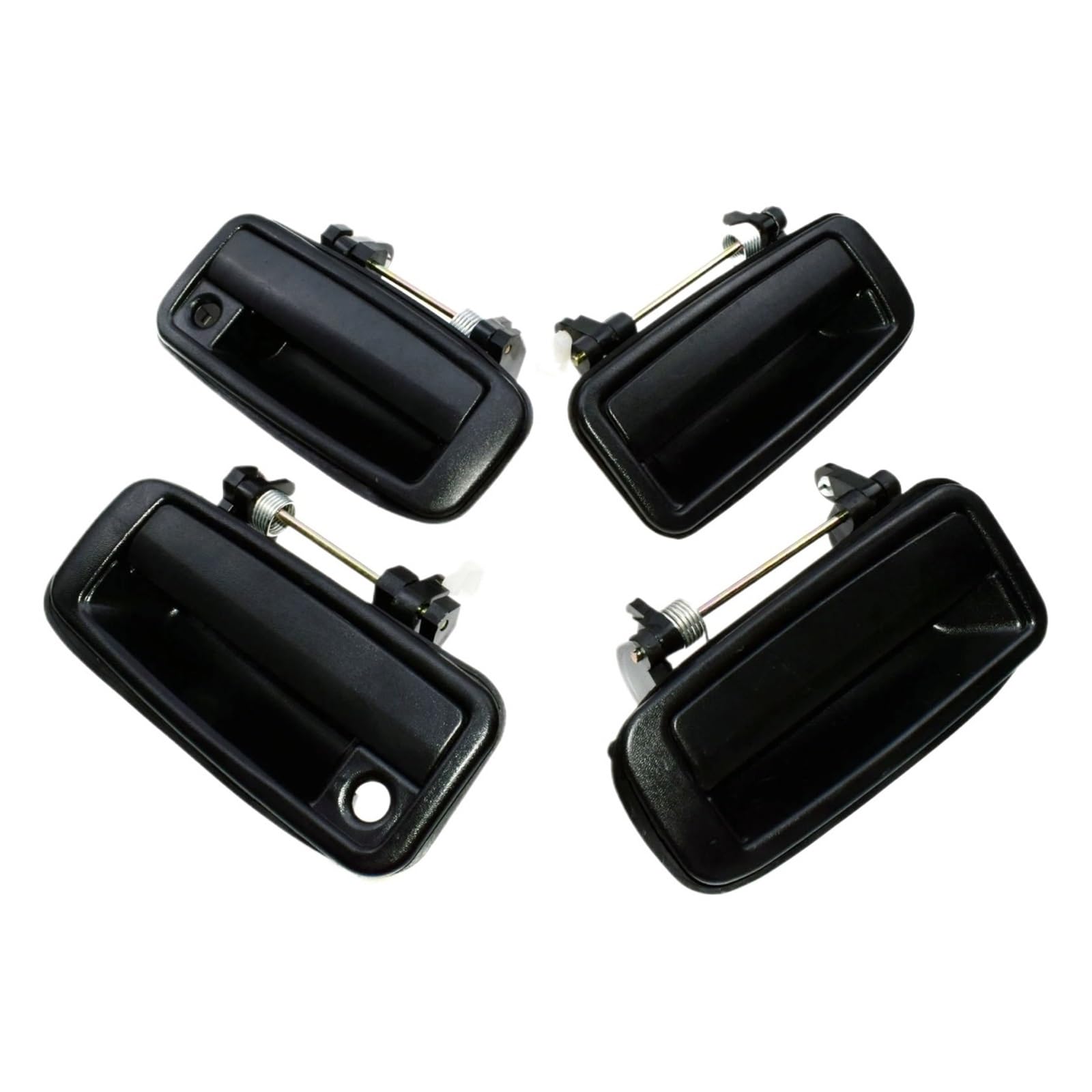 Poignée de porte extérieure pour Toyota Corolla 1988-1992 - Kit complet avant arrière 4 pièces