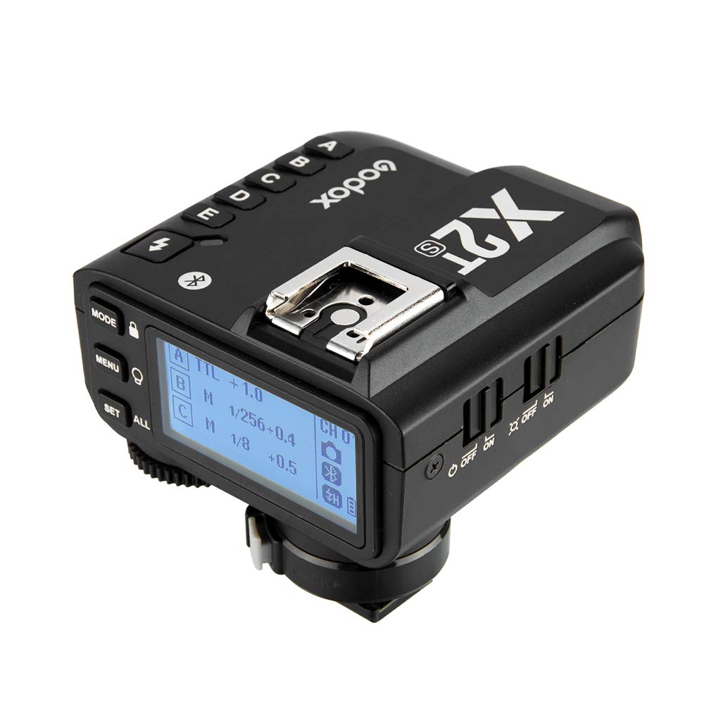 GODOXX2T-S TTL Wireless Flash Trigger 1/8000s HSS 2.4G Wireless Trigger Transmitter Compatible with Sony Camera for Godox V1 TT350S AD200 AD200Pro