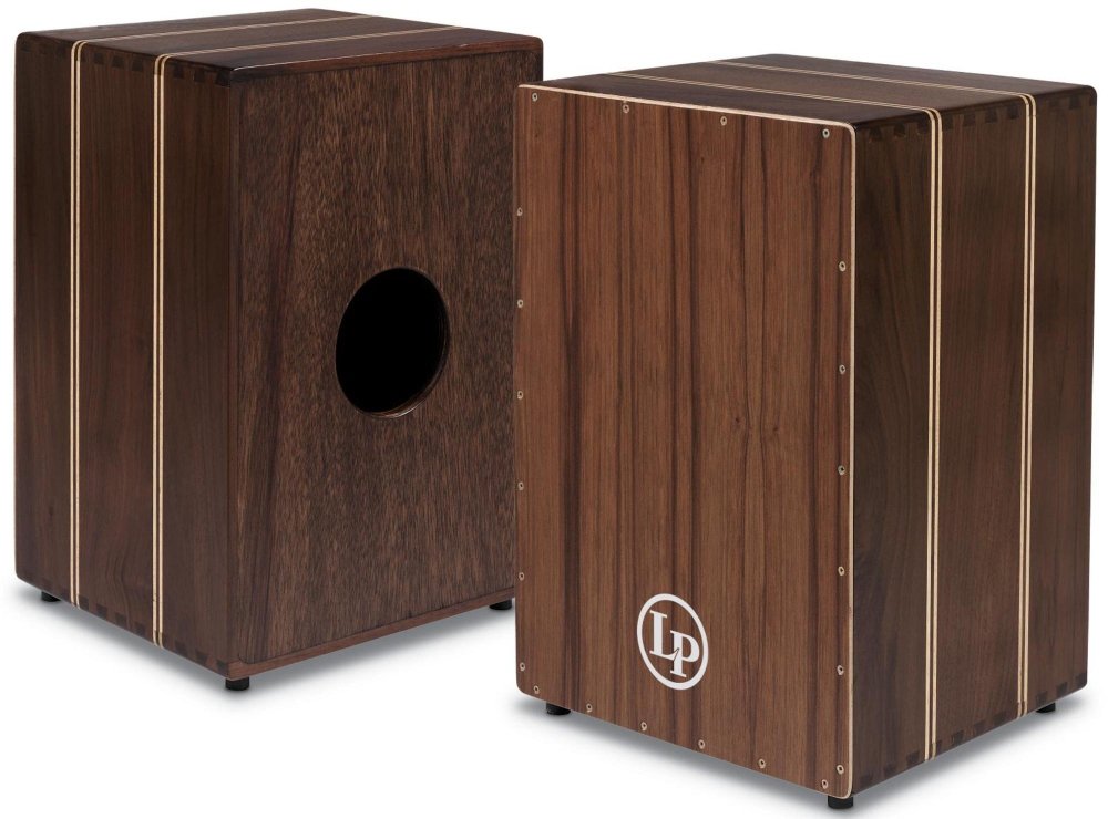 【良品】カホン  LP  楽器 Amazon | LP LP8800WS Peruvian Solid Walnut String Cajon