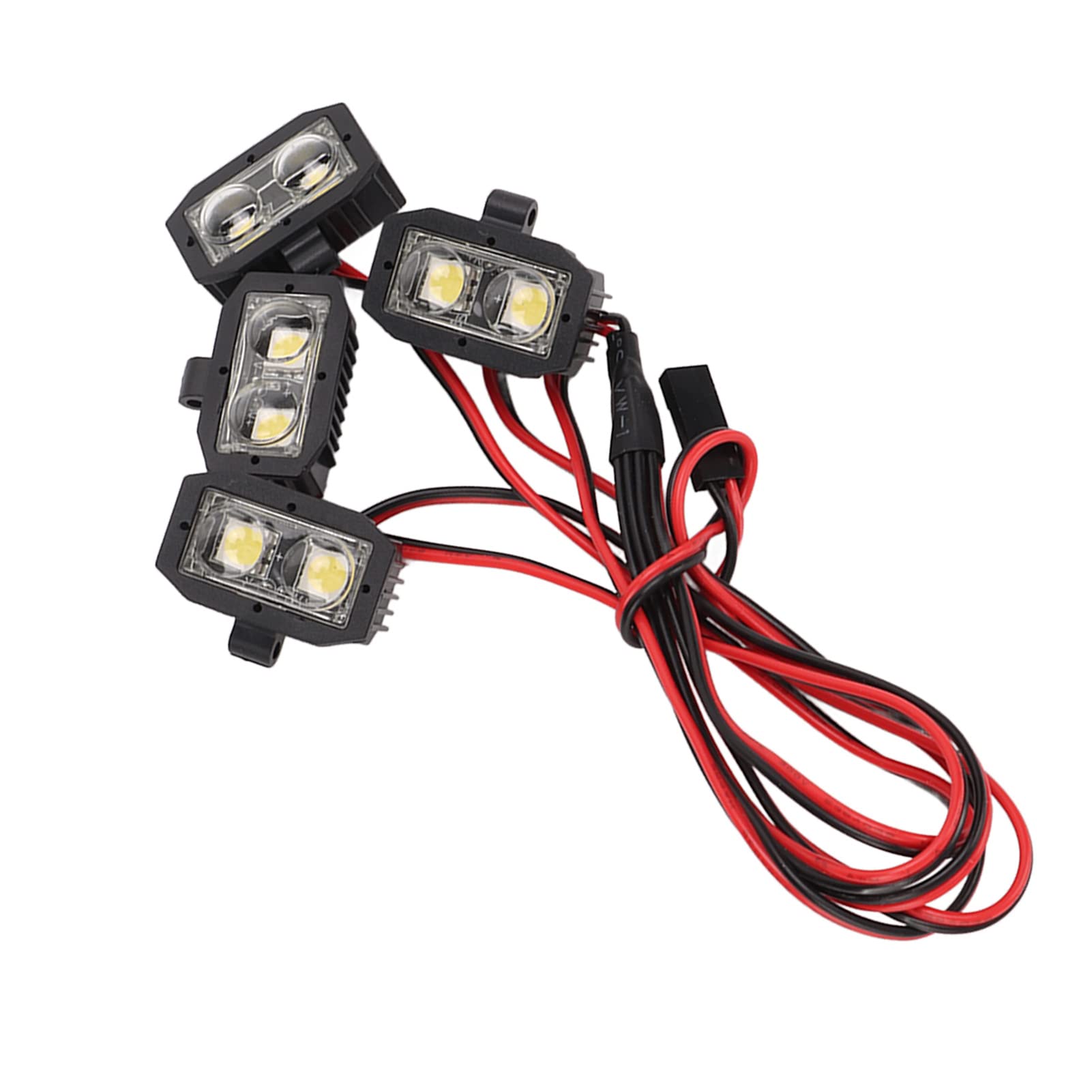 RC Car Spotlight, 8LED RC LED Headlights White Light for 1/10 RC for 1/10 RC Crawler - Image 4