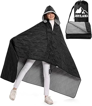Outdoor Camping Blanket, Fleece Waterproof Stadium Blanket with Portable Bag, Lightweight for Cold Weather, Sports, Pet, Beach, Picnic, Stadium, Travel, Car, 79 * 54inch