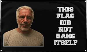 Banger - This Flag Did Not Hang Itself Funny Jeffrey Epstein Meme Wall