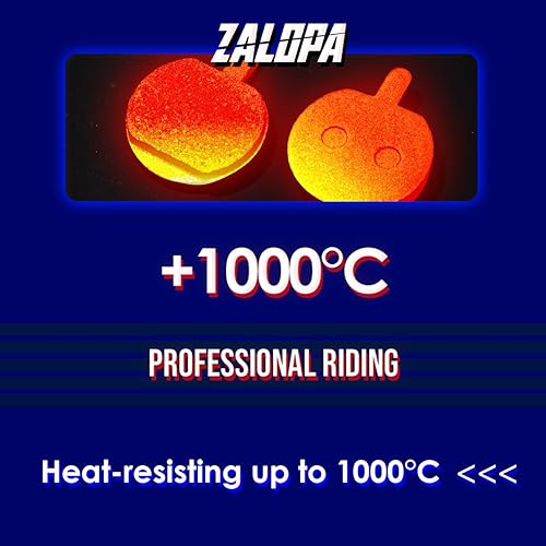 Miniatura 7 de ZALOPA 2 pares de pastillas de freno de disco semi metálicas para KUGO KUGOO M4 PRO Scooter Pastillas de freno de disco rueda trasera Pro Pinza de