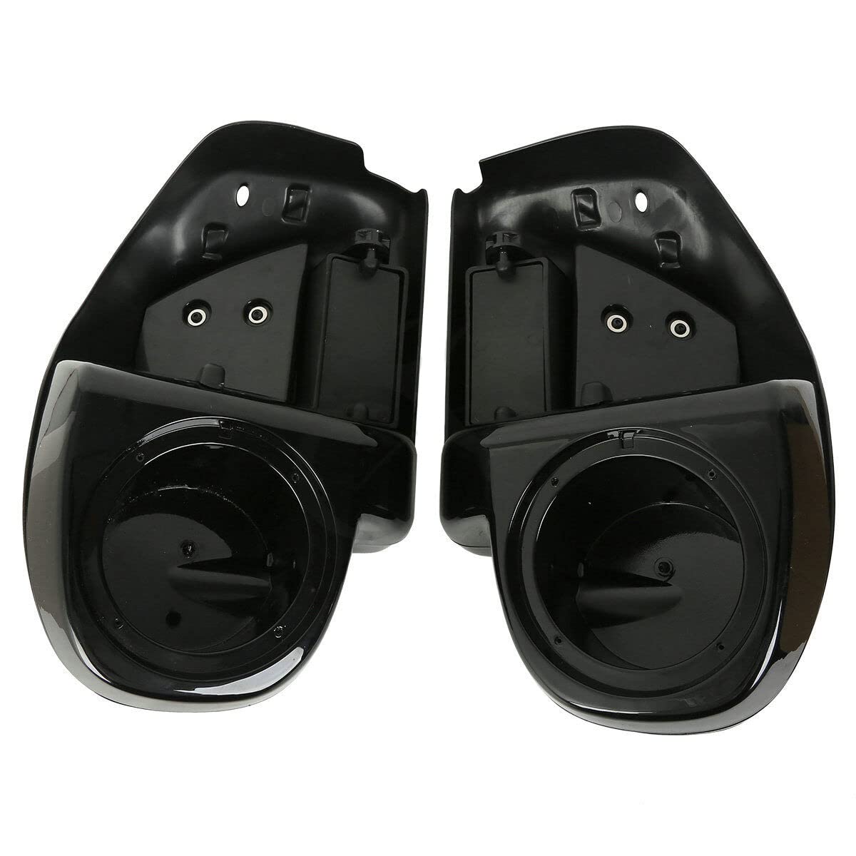 XFMT 6-1/2" Speaker Box Pod + Lower Vented Fairing For Harley Touring FLHT FLHX FLHR Road King Street Glide Road Glide Electra Glide Ultra Classic 2014-2024