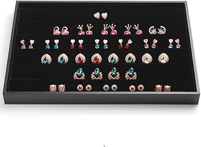 Amazon Yihiro ピアスケース ベロア調 1個収納可 イヤリング 保管 展示 ディスプレイ アクセサリー コレクションケース ジュエリー収納 オンライン通販