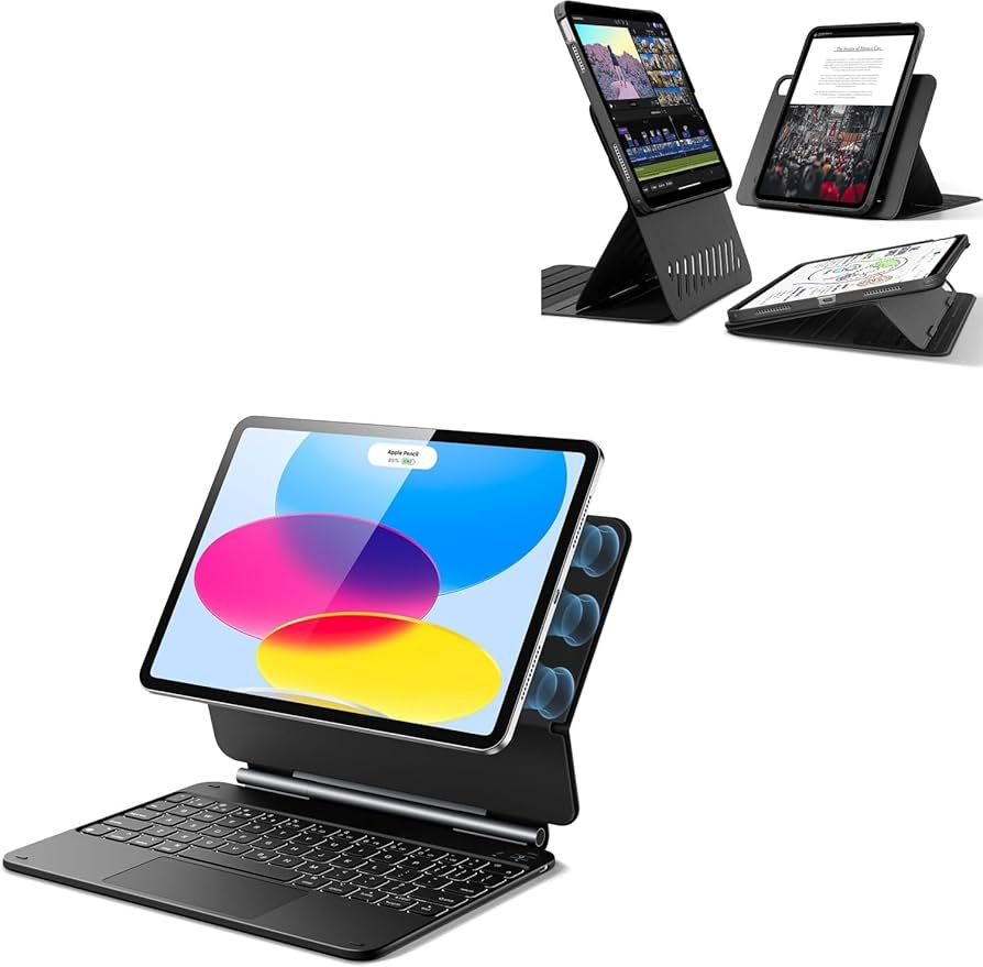 ESR iPad 第10世代用Magnetic Keyboard Case Amazon.com: ESR iPad 11th(A16, 2025)/10th Gen Case with
