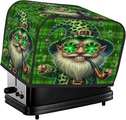 Miniatura 10 de Cubierta moderna para tostadora de uvas de vino tinto, protección de 2 rebanadas contra el polvo y las huellas dactilares, fundas para pan, fundas