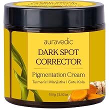 Auravedic Cream | Face Cream with Turmeric, Gotu Kola, Licorice, Mulberry, Papaya & Almond Oil, 3.52 oz
