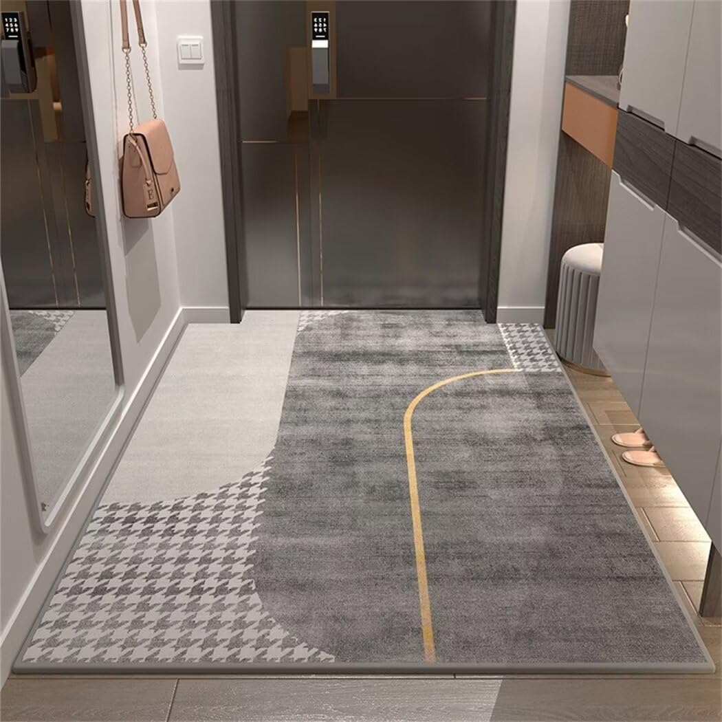 Tapis de salon gris 160x230cm moderne et doux pour votre intérieur