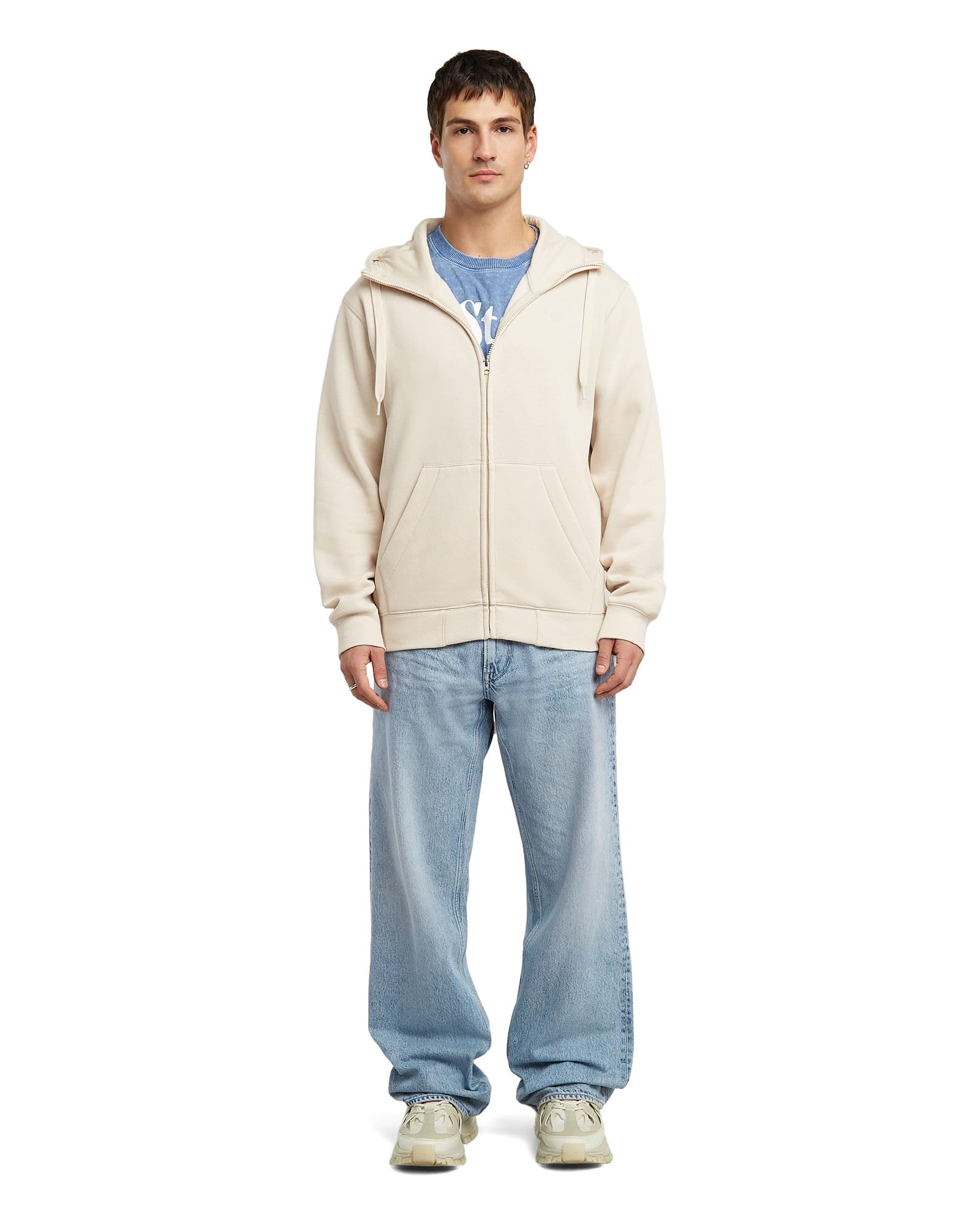 G-Star Kapuzensweatjacke Premium Basic Hooded Zip Sweater – Bild 4