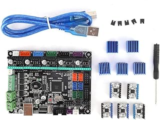 3D Printer Control Board,Accessories,MKS GEN L V1.0 Control Board,3D Printer Integrated Motherboard Controller Board + 5PCS TMC2208 Driver